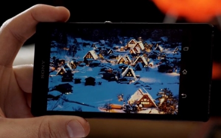 Sony показывает возможности камеры Xperia Z